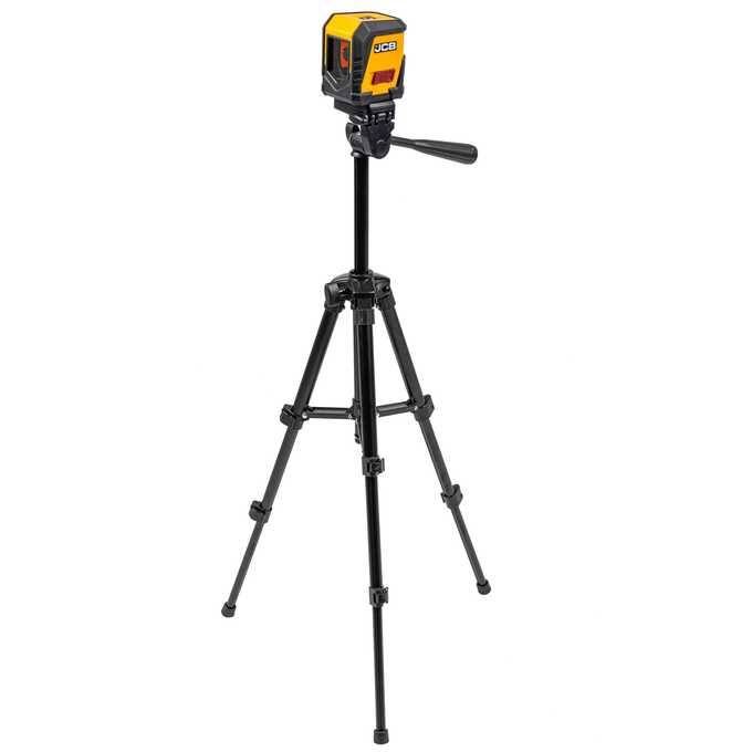 Poziomica laserowa ustawiona na statywie
